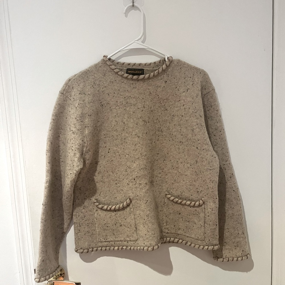 Wool rich sweater